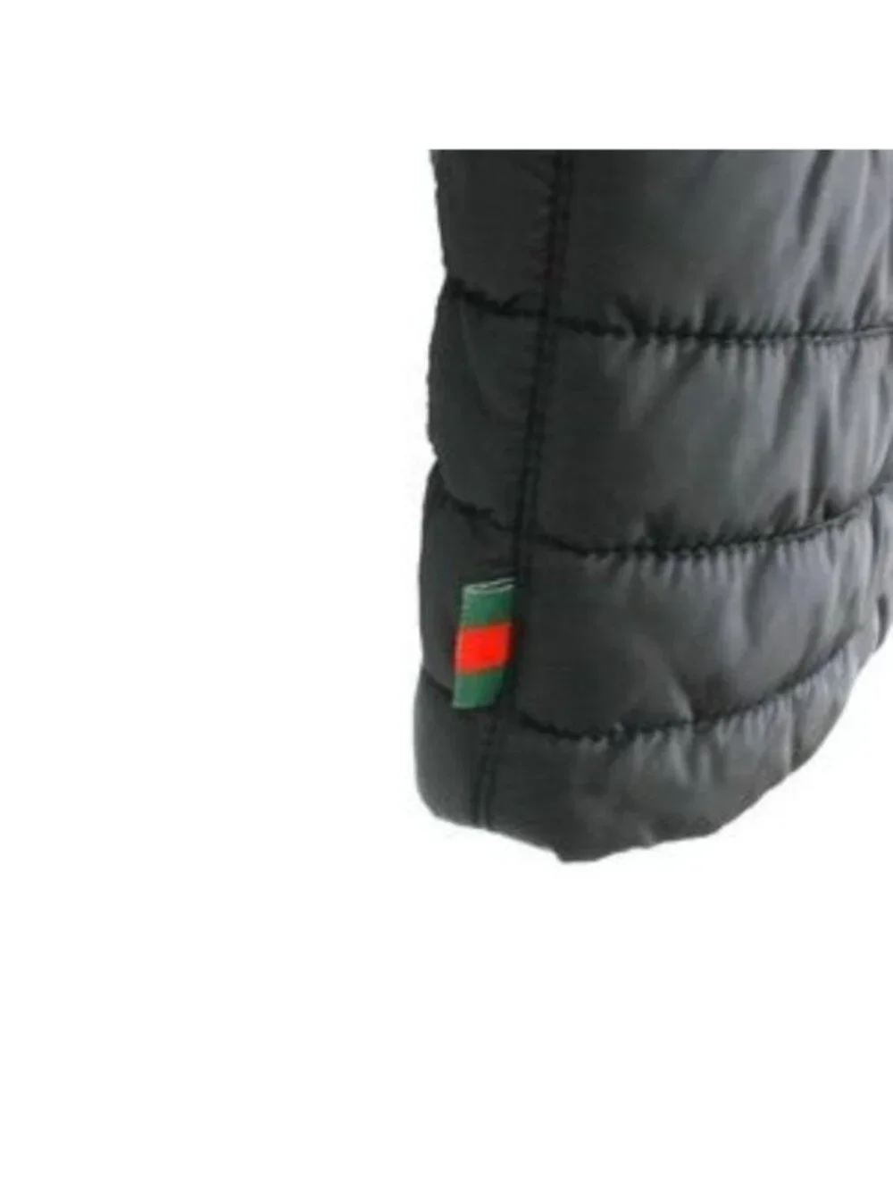 Vintage Gucci Black Bomber Slim Fit Jacket